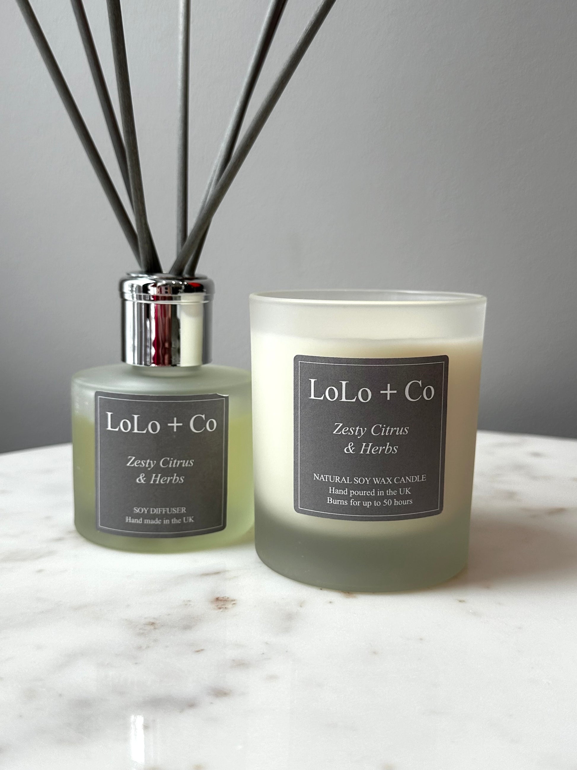 Zesty Citrus and Herbs Home Fragrance