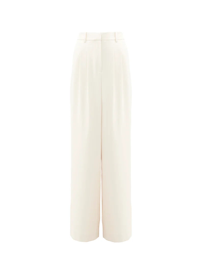 Harrie Classic Cream Suiting Trouser