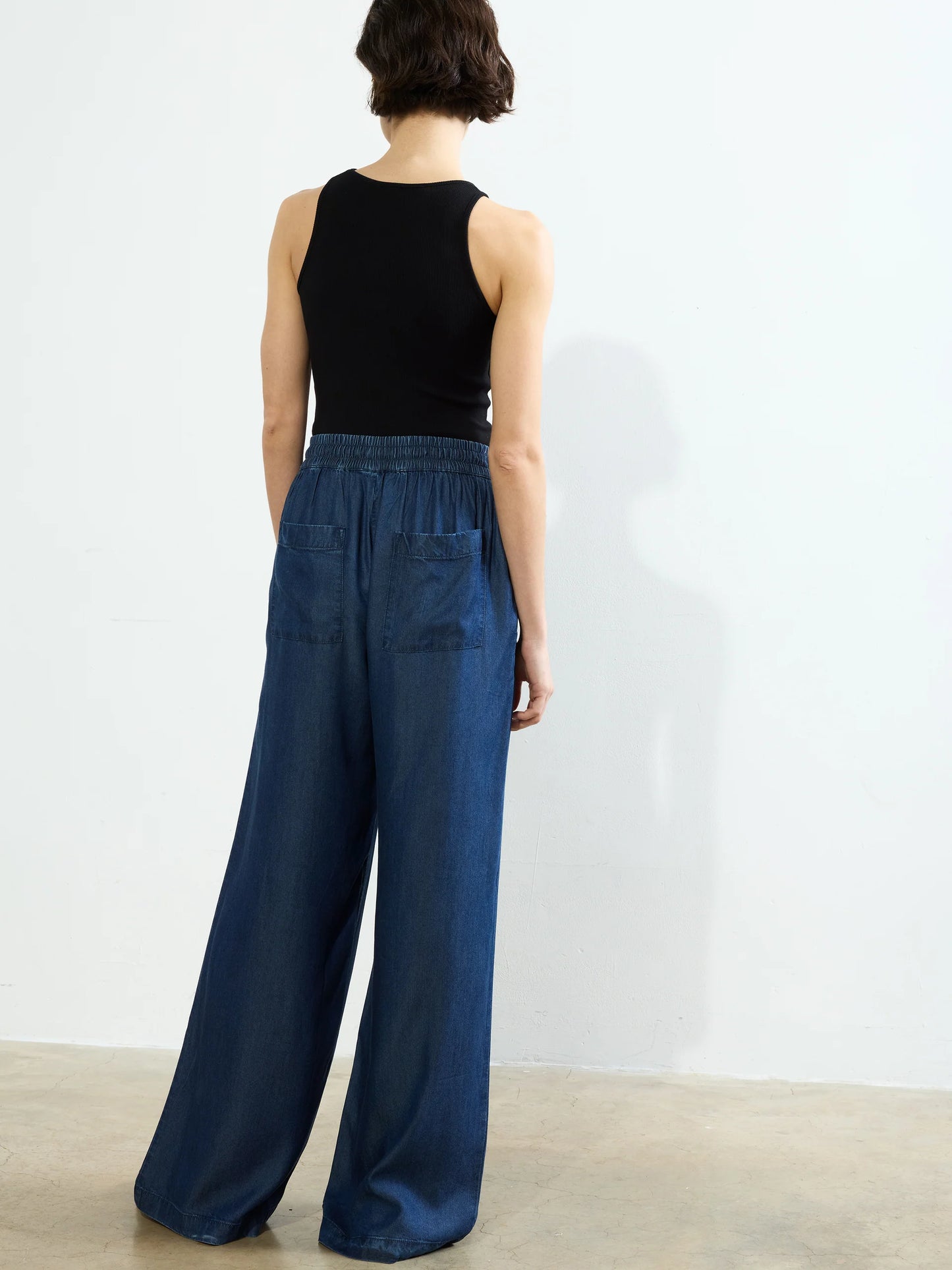 Collorado Denim Fluid Trousers