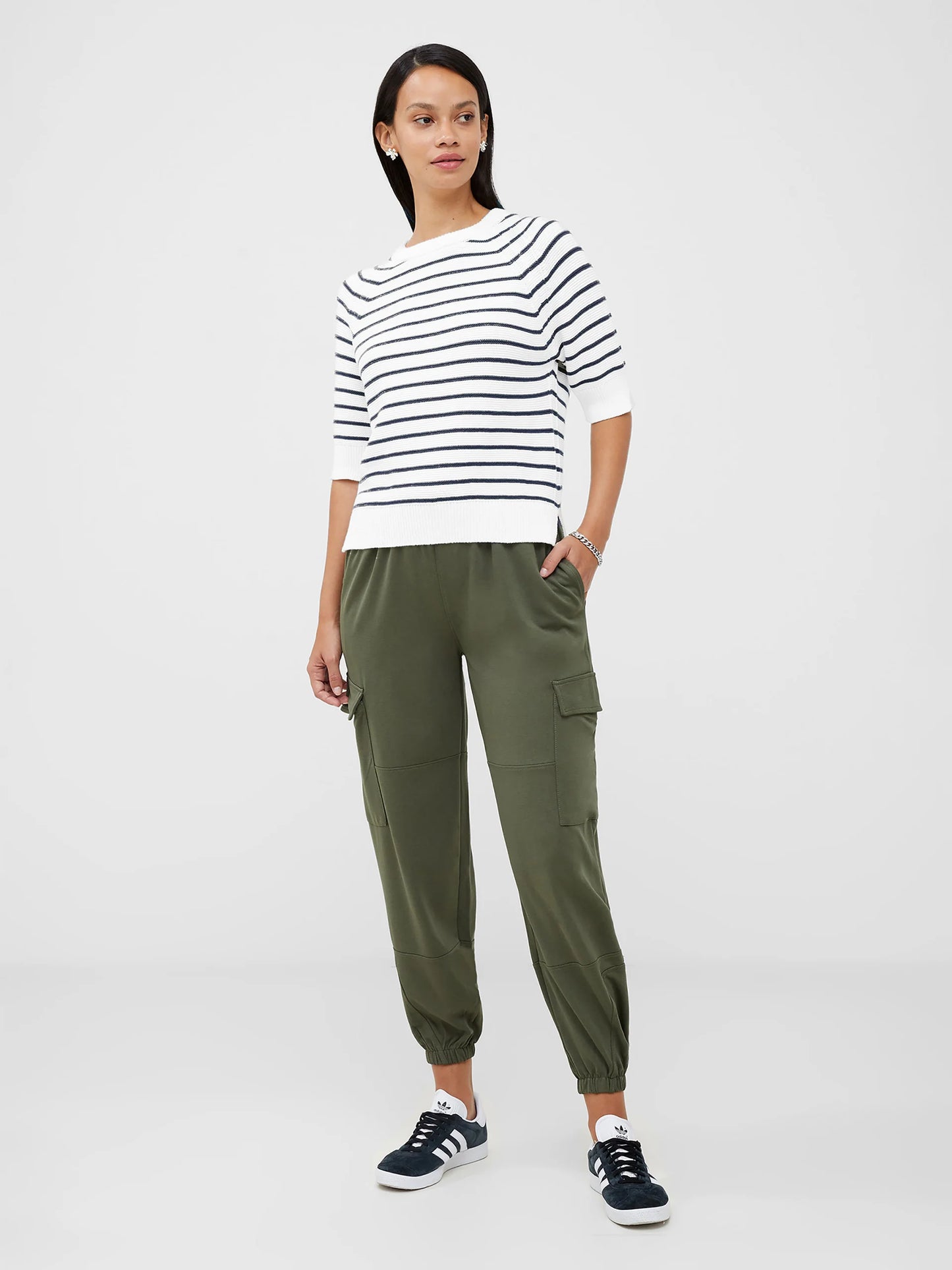 Lily Mozart Stripe Short Sleeve