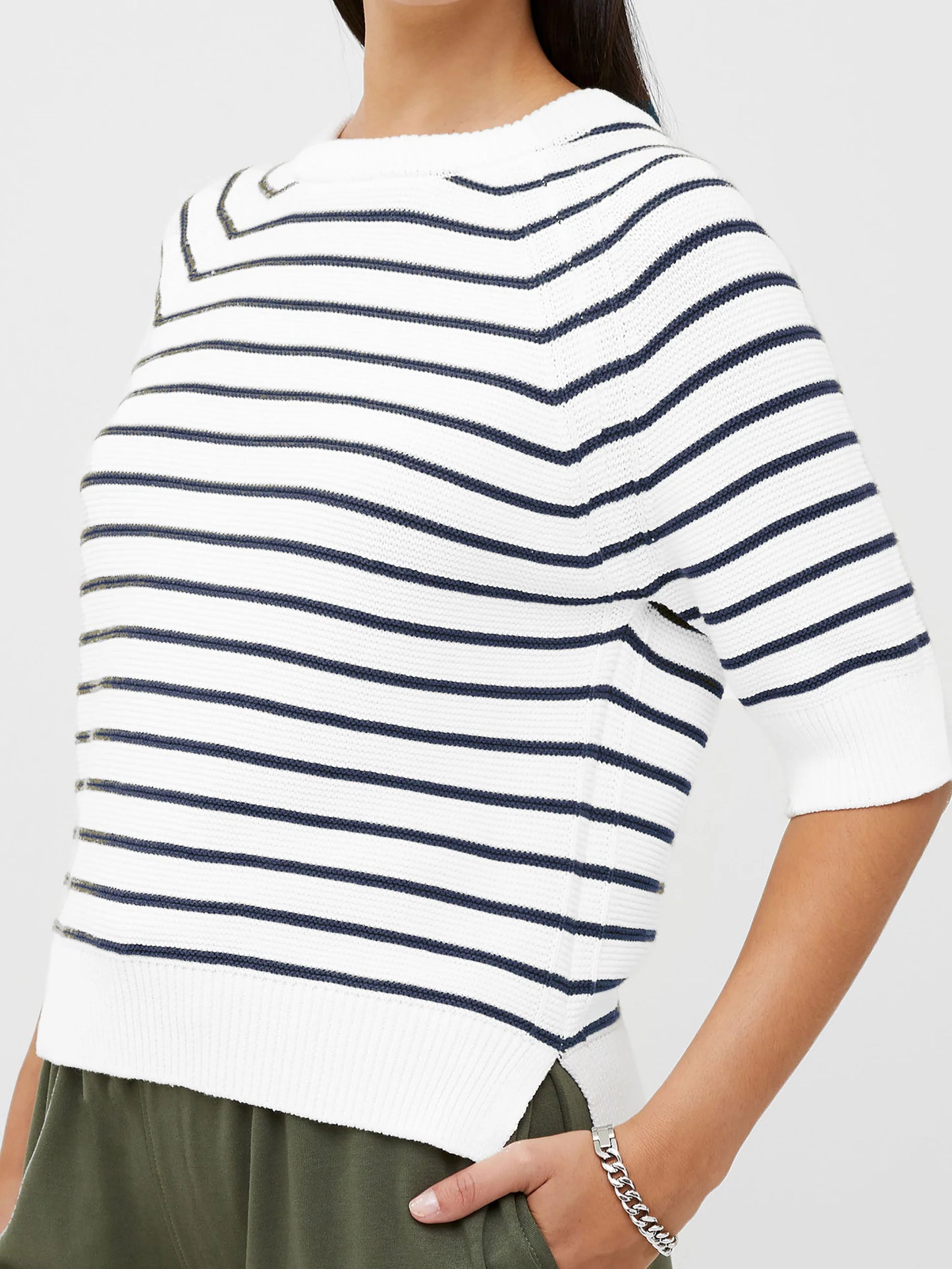 Lily Mozart Stripe Short Sleeve