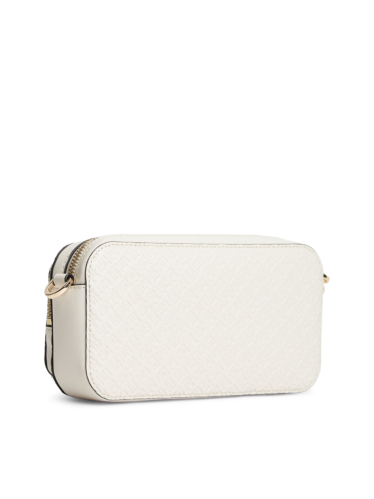 TH Monogram Crossbody Cream Camera Bag