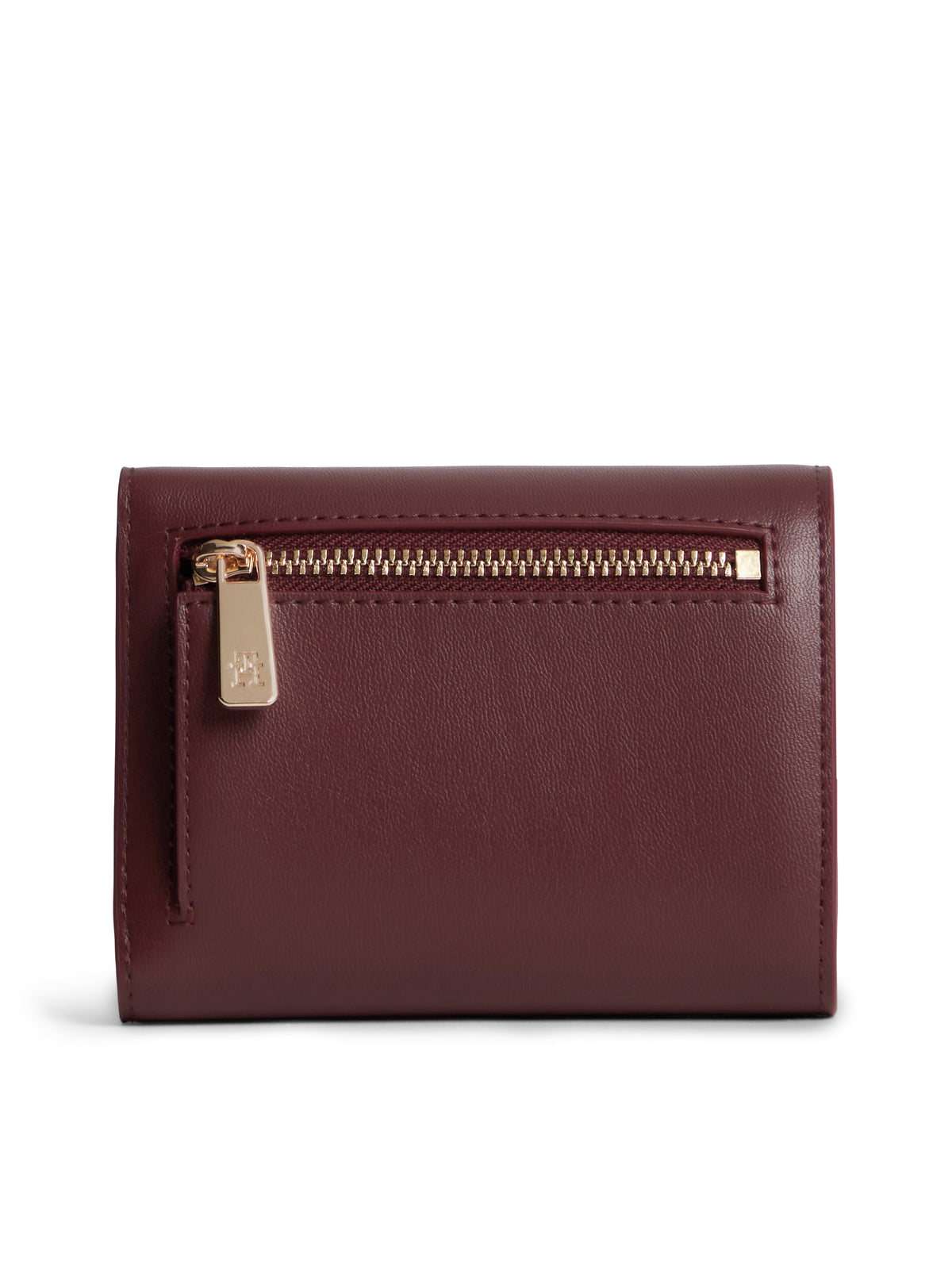 Hilfiger Icon Trifold Burgundy Purse