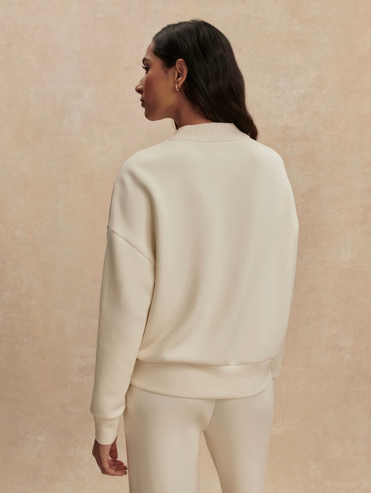The Reena Button Front Sweat