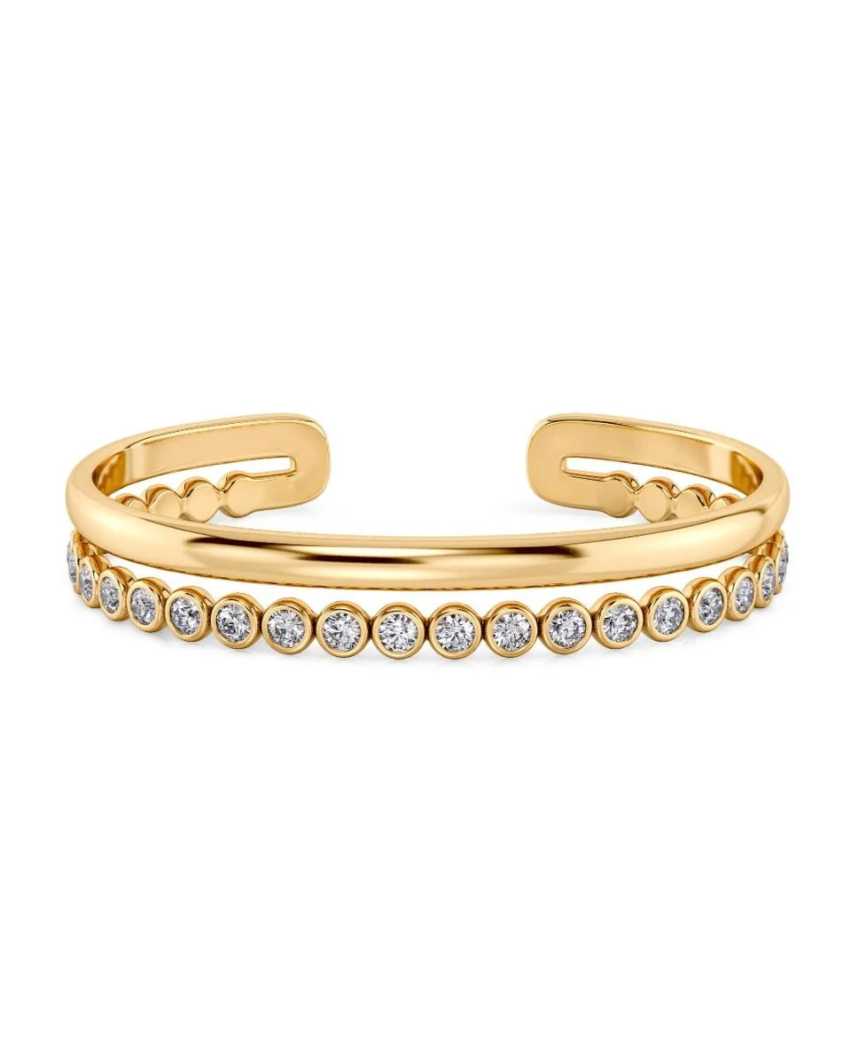 The Grace Gold Bangle