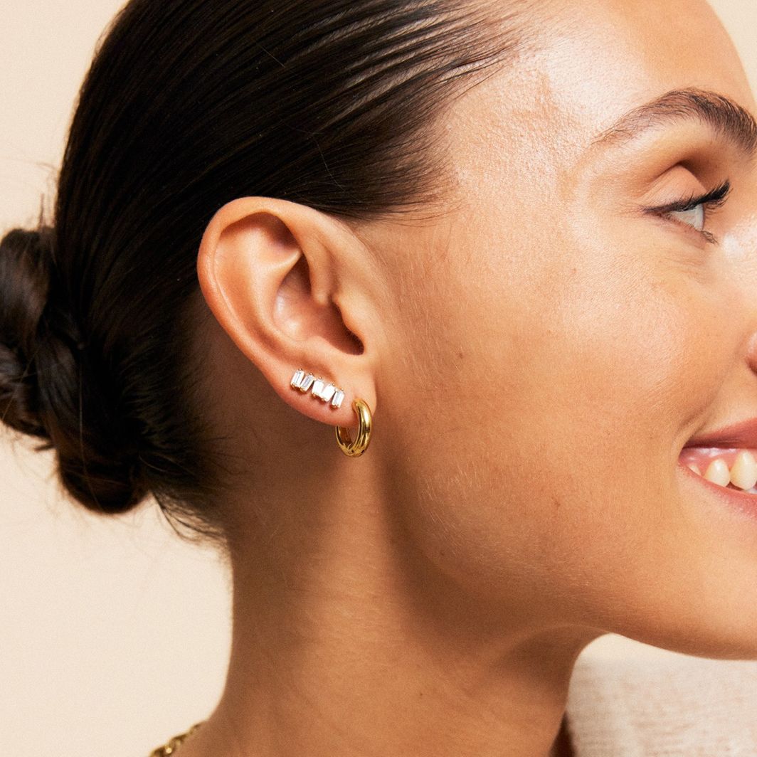 Rey Studs Gold