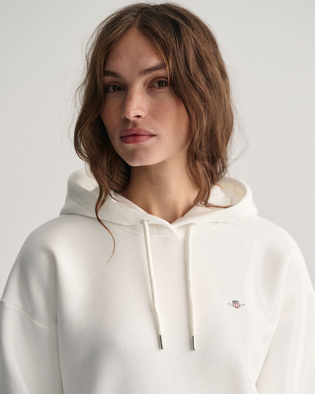 Eggshell Shield Hoodie