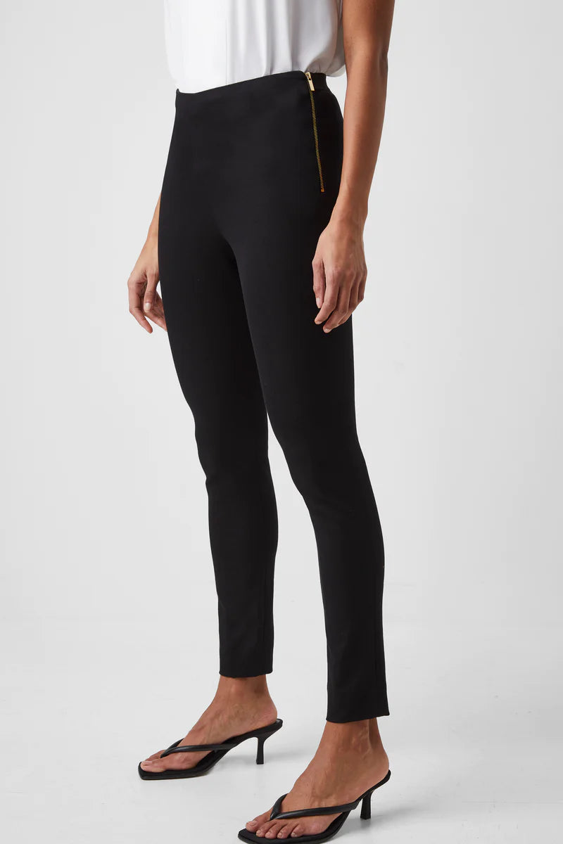 Street Twill Skinny Black Jegging Style Trousers