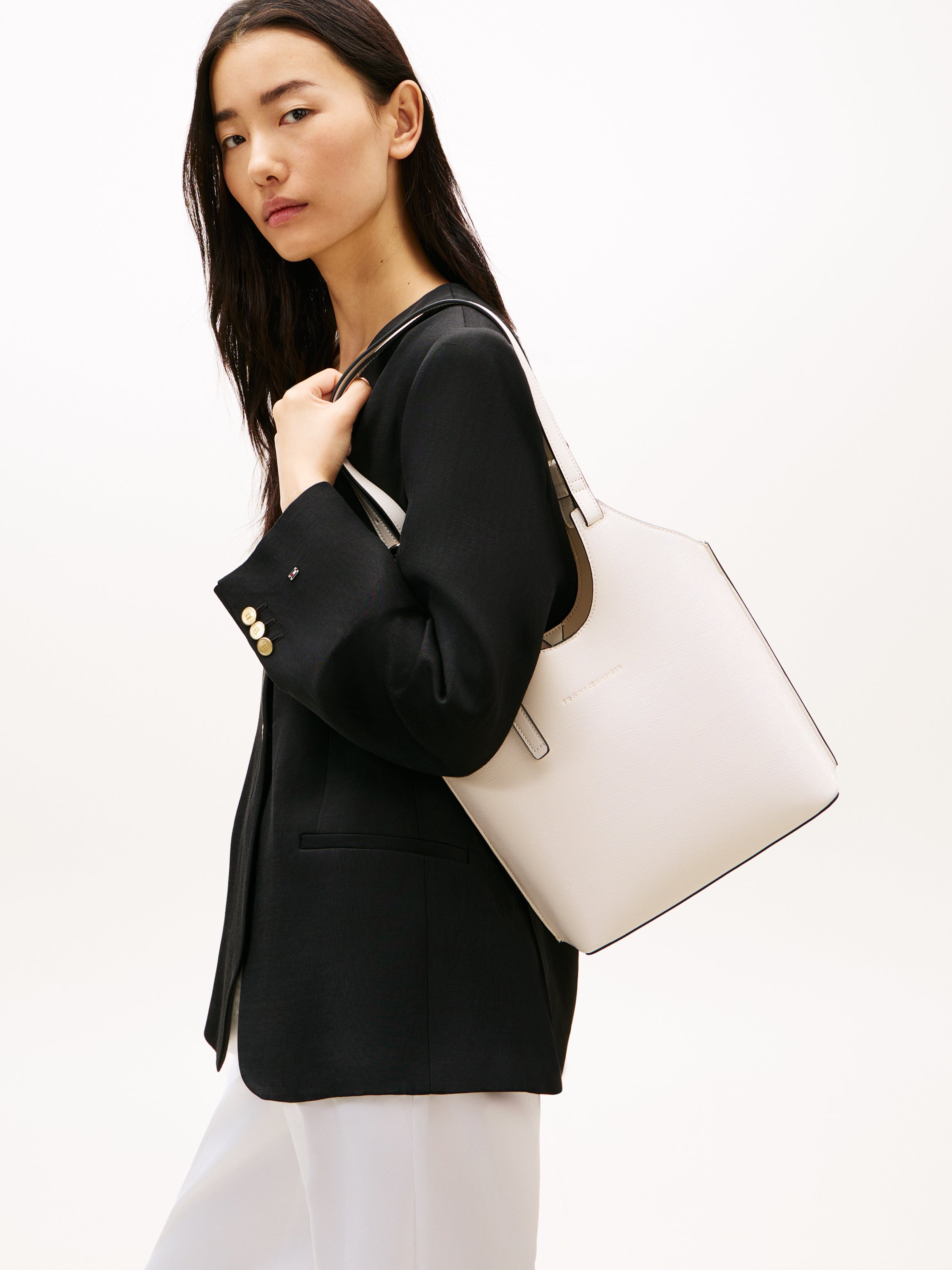 The Modern Cream Shoulder Bag