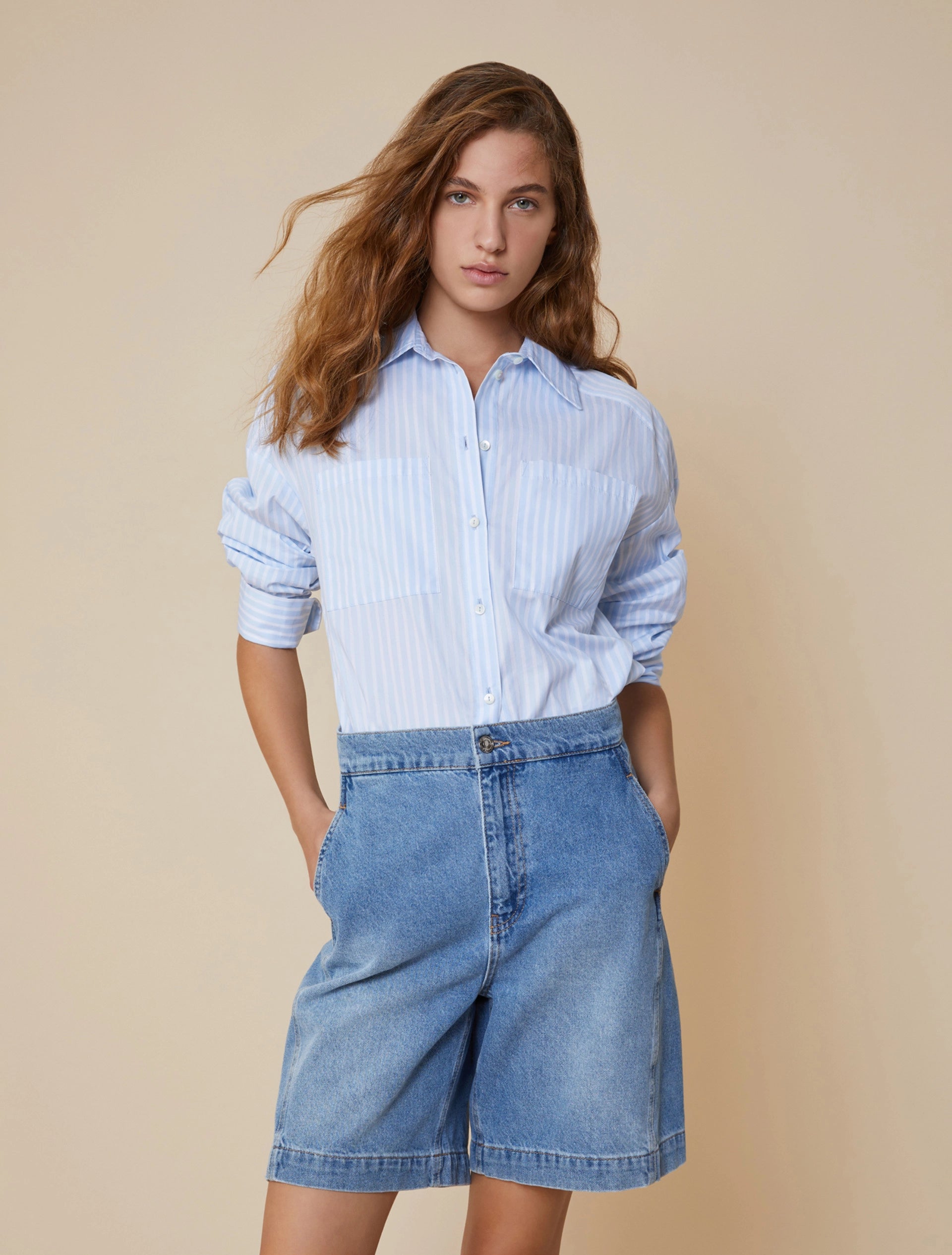 Oversized Poplin Shirt