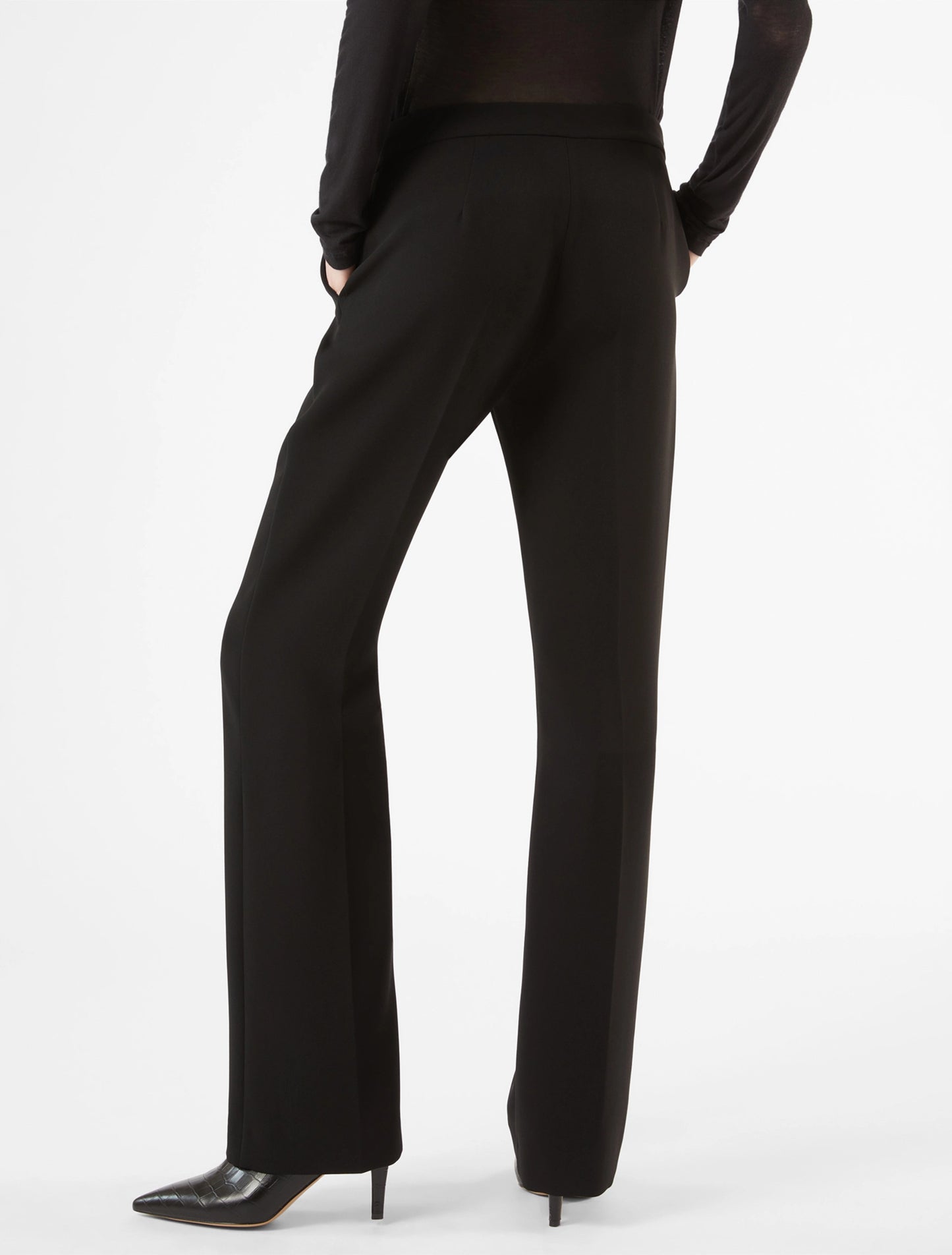 Fit and Flare Trousers