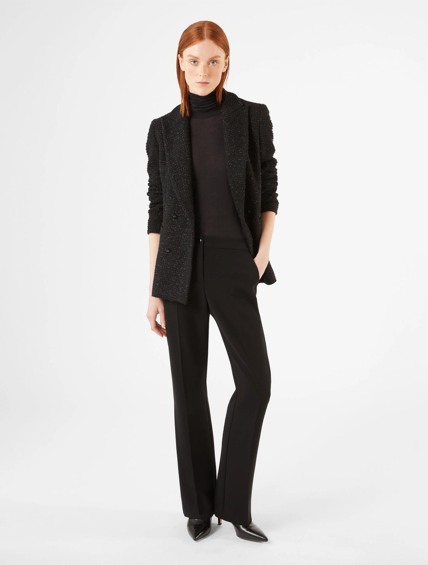 Fit and Flare Trousers