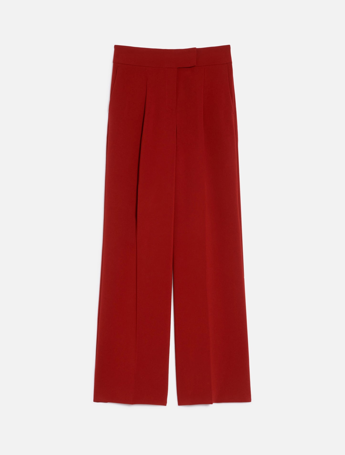 Flowing Wide-Fit Trousers