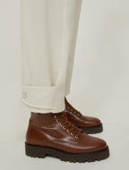Barrel Leg Ivory Soft Trousers
