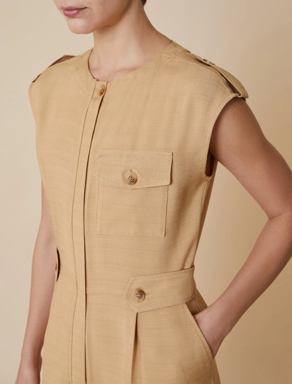 Fluid Fabric Jumpsuit