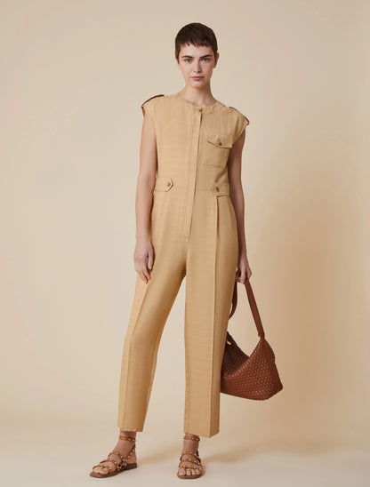 Fluid Fabric Jumpsuit