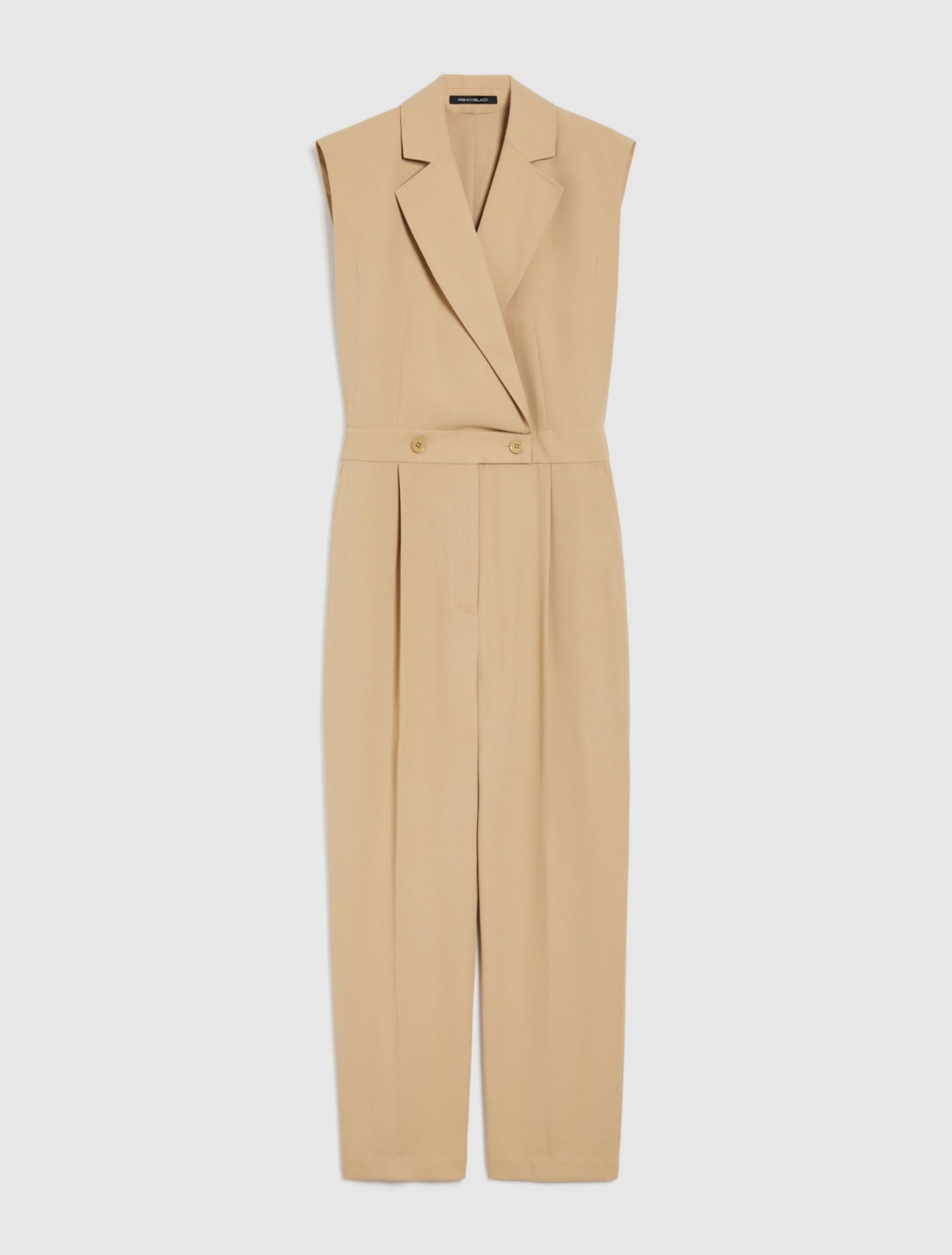 Fluid Twill Jumpsuit