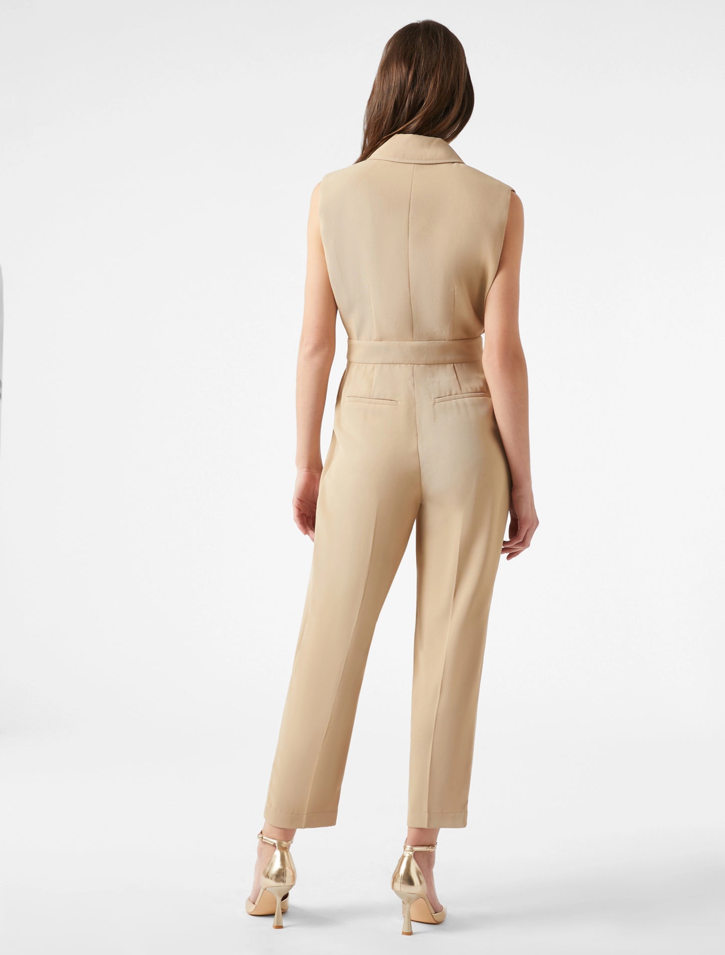 Fluid Twill Jumpsuit