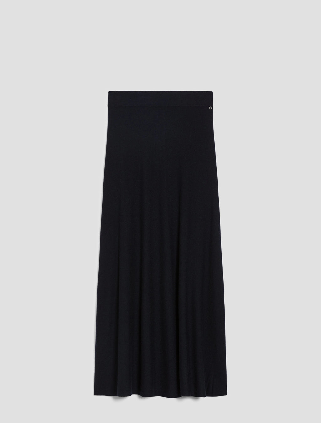 The A Line Navy Knitted Skirt