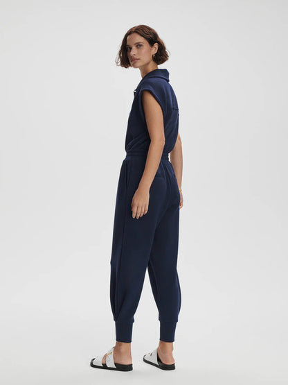 The Monica Navy Jumpsuit
