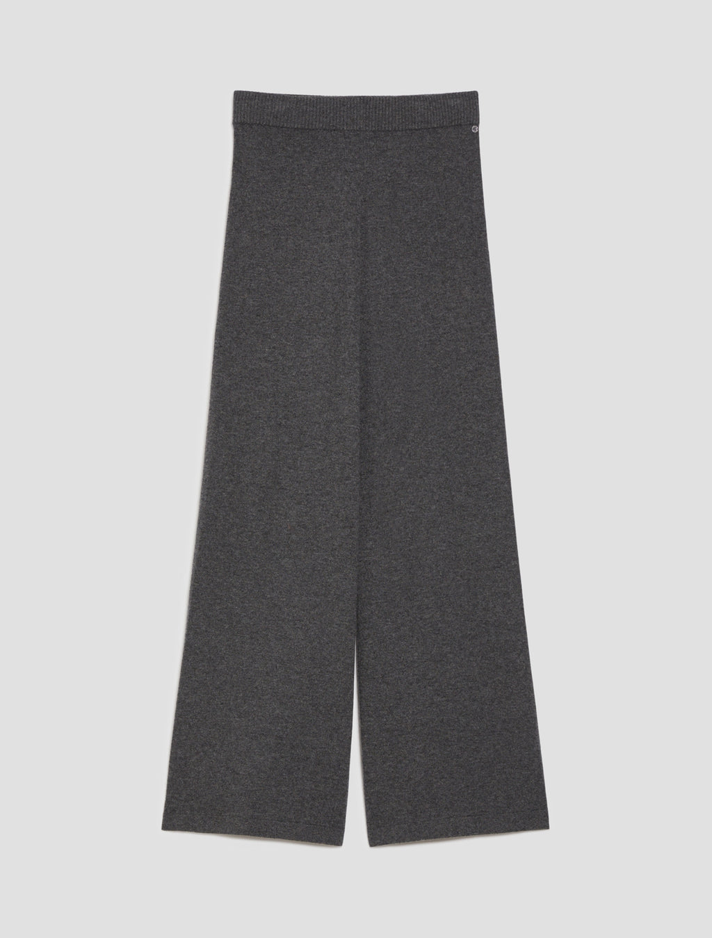 The Wide Fit Wool Grey Trousers