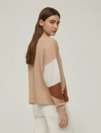 The Jacquard Inlay Camel Knit