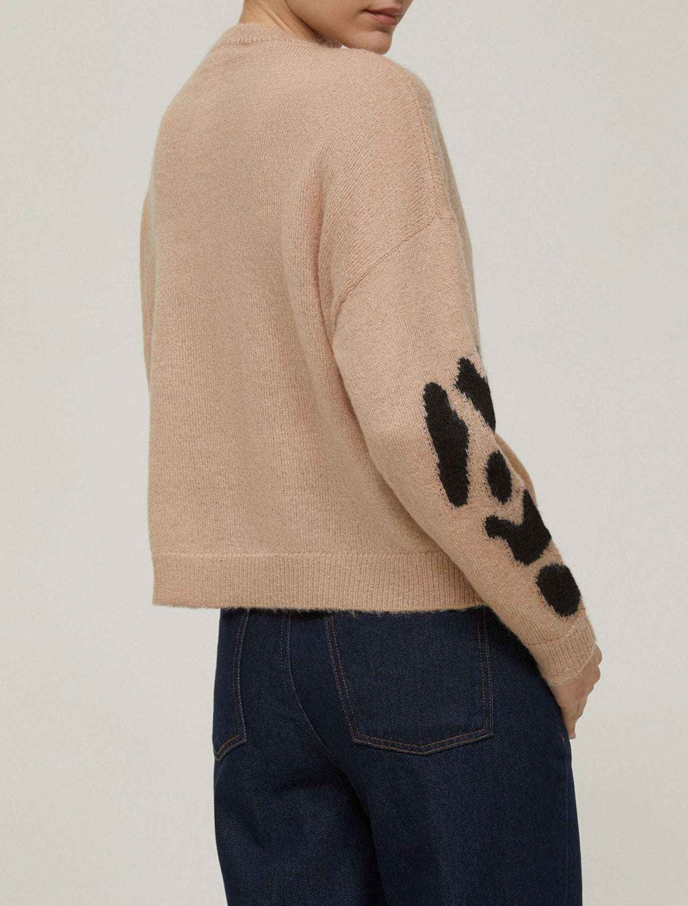 The Leopard Camel Fine Knit