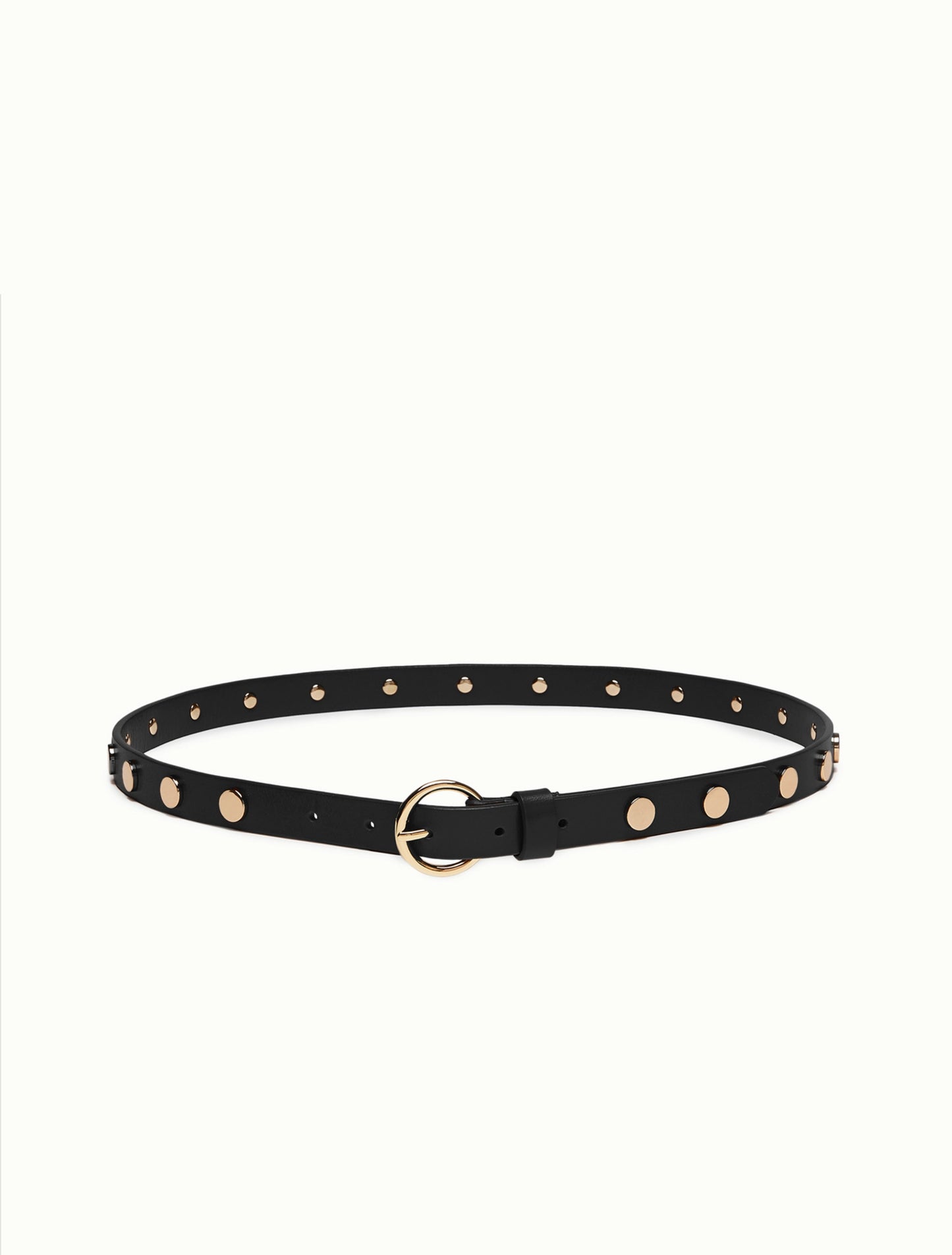 Studded Leather Belt