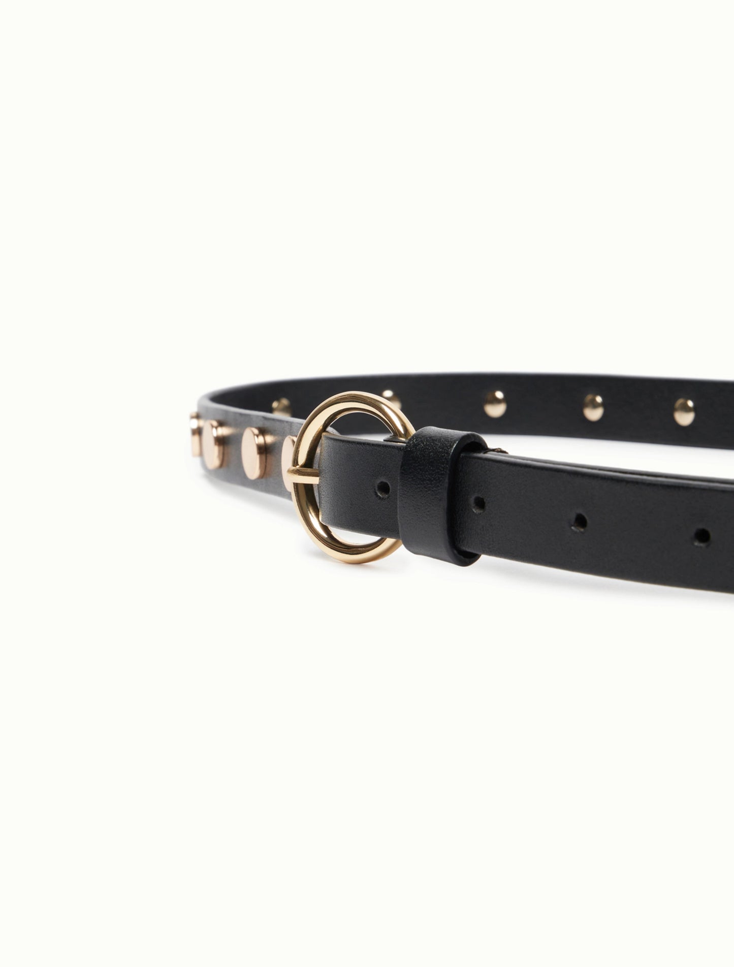 Studded Leather Belt