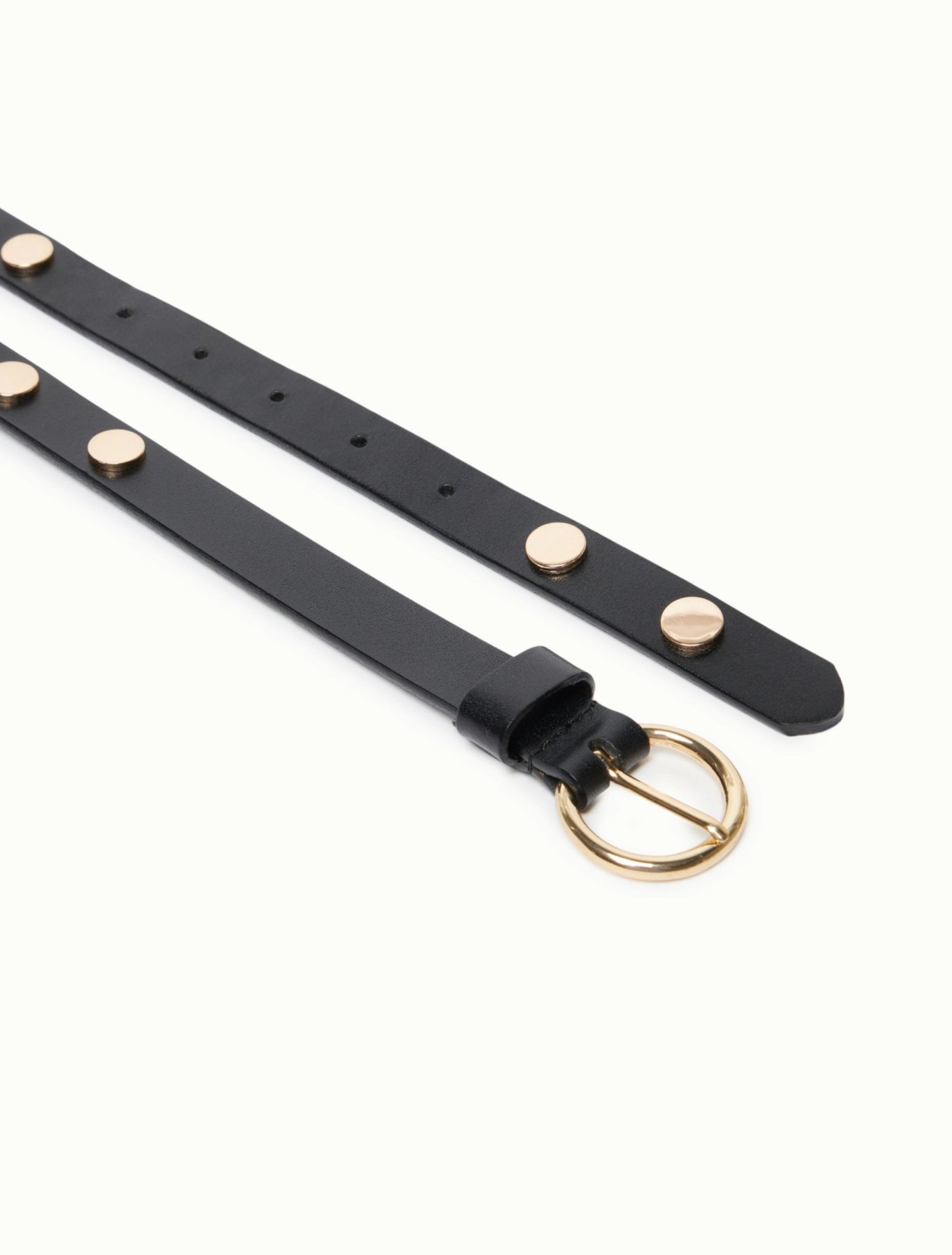 Studded Leather Belt