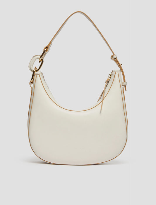 Nappa Leather Half Moon Bag