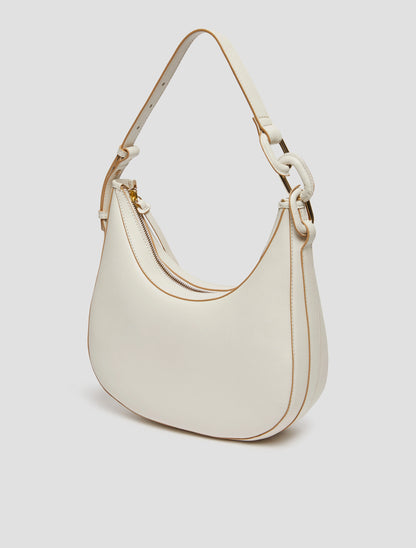 Nappa Leather Half Moon Bag