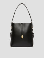 Black Shoulder Detailed Bag