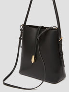 Black Shoulder Detailed Bag