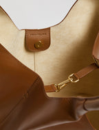 Leather Tote Tan Bag