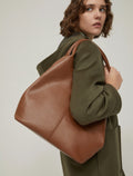 Leather Tote Tan Bag