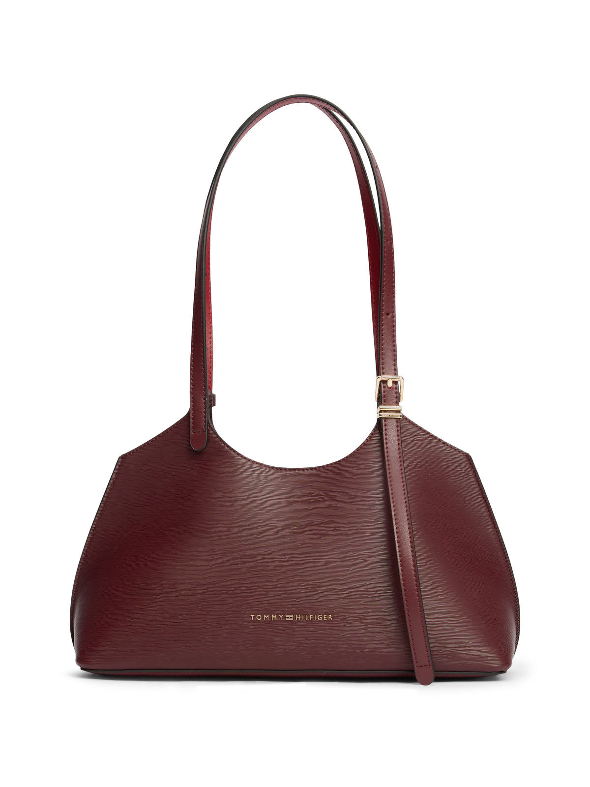 TH Oxblood Shoulder Detail Bag