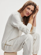 The Gabriella Ivory Marl Sweat