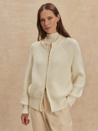 The Milo Zip-Through Knit Jacket