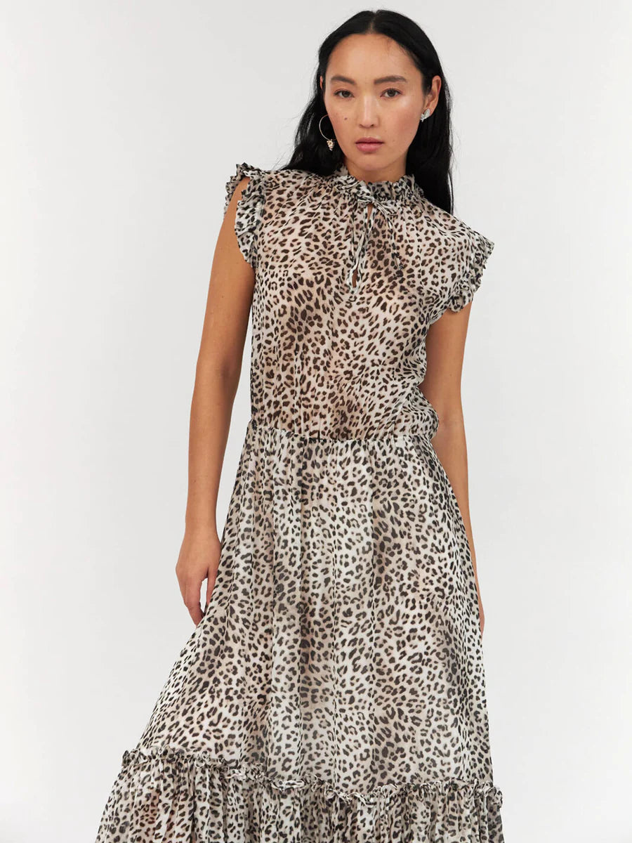 Lalie Leopard Print Dress
