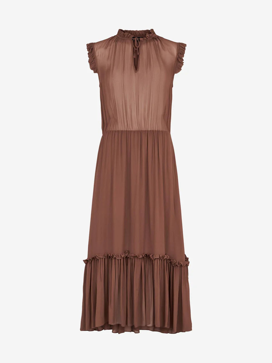Lalie Midi Chocolate Dress