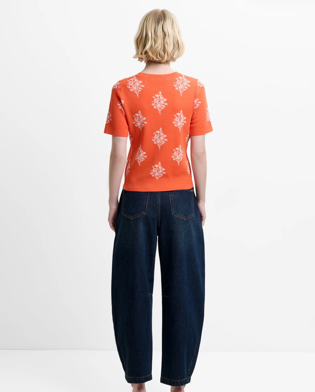 Imelda Ditsy Floral Knit Top