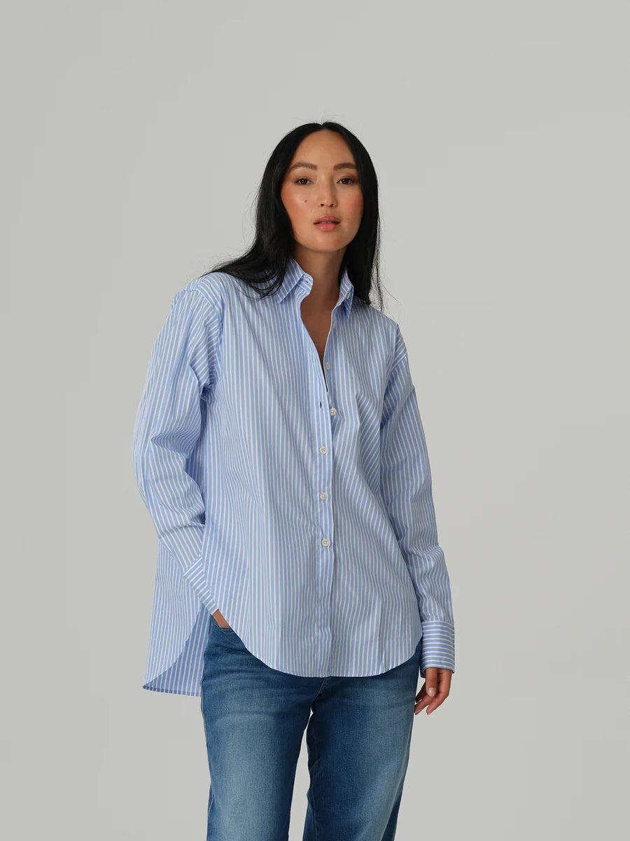 Vilena Stripe Oversized Shirt