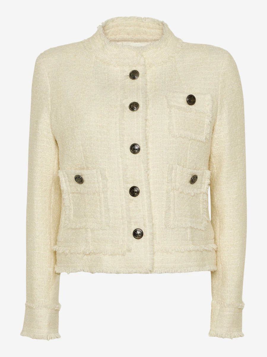 Tweed Jacket - Off White