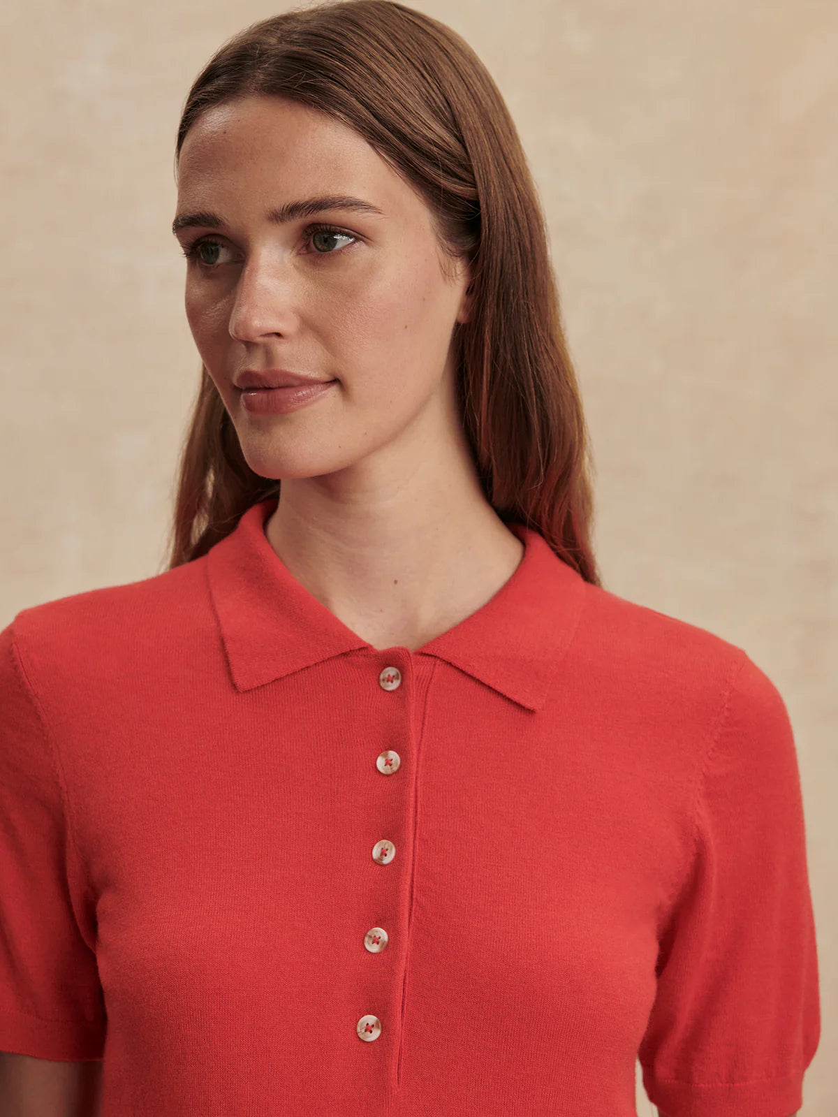 The Toni Fine Knit Polo