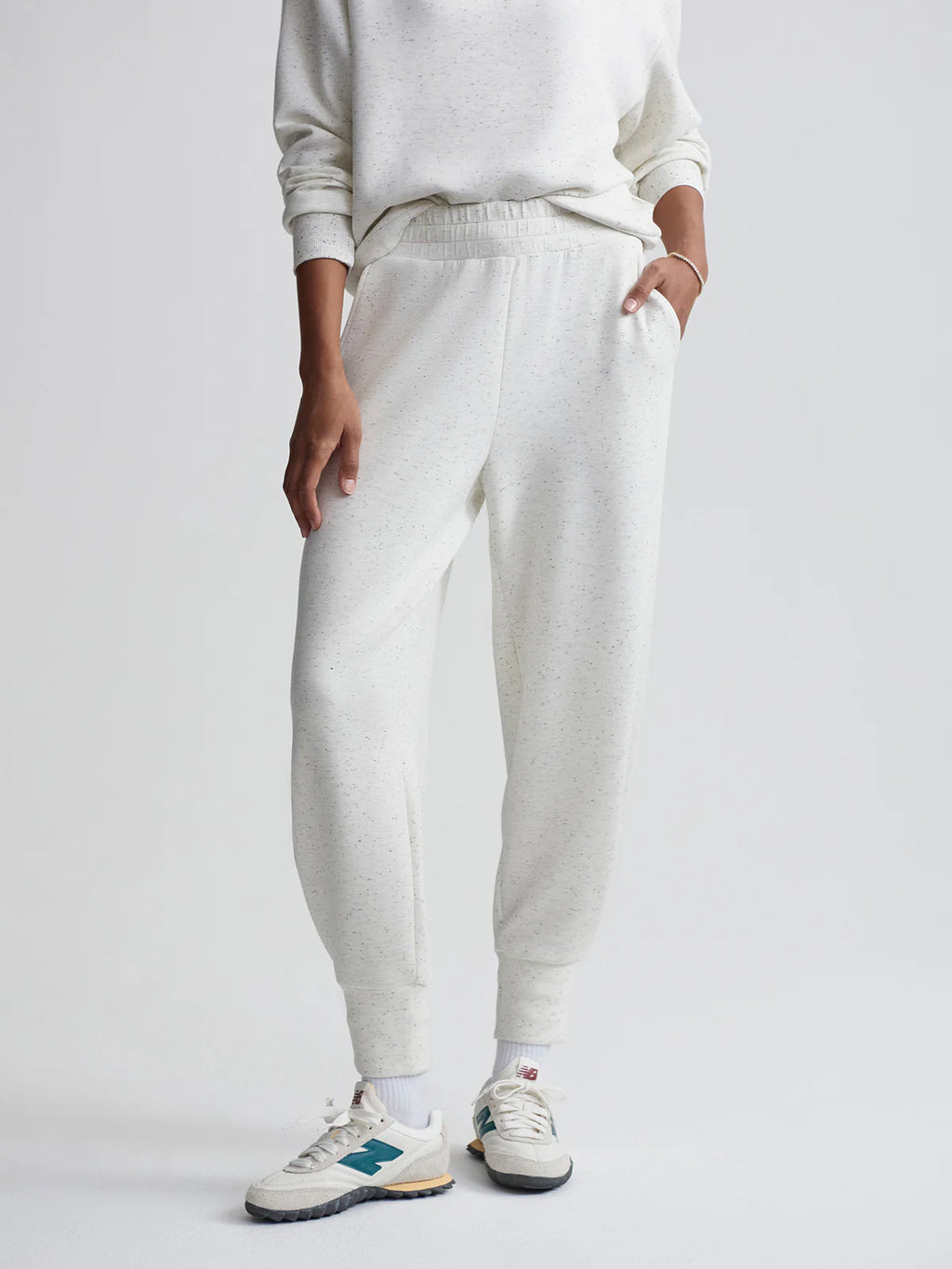 The Relaxed Pant 27.5" Grey Marl