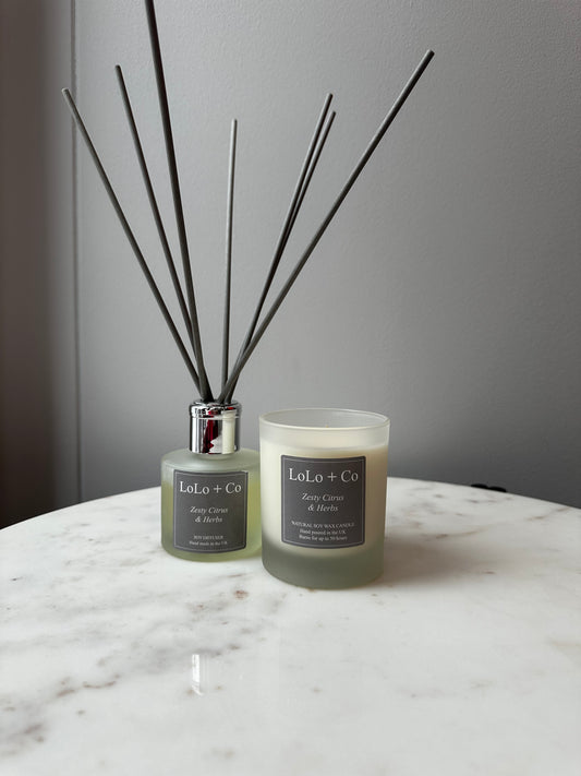 Zesty Citrus and Herbs Home Fragrance