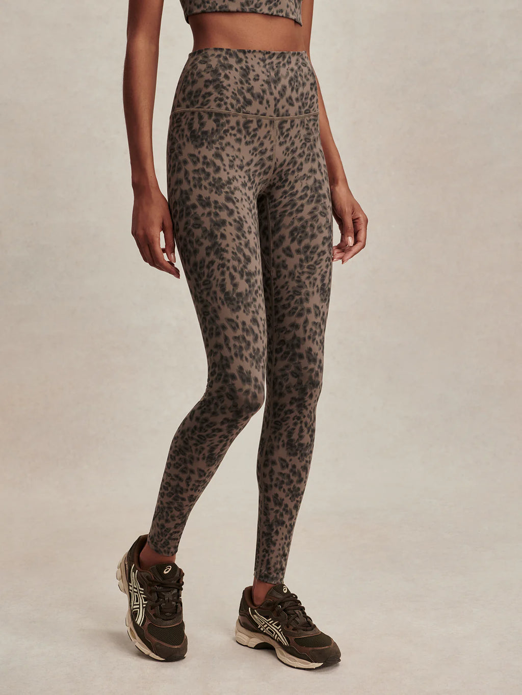 The Freesoft High Rise Cheetah Legging 25"