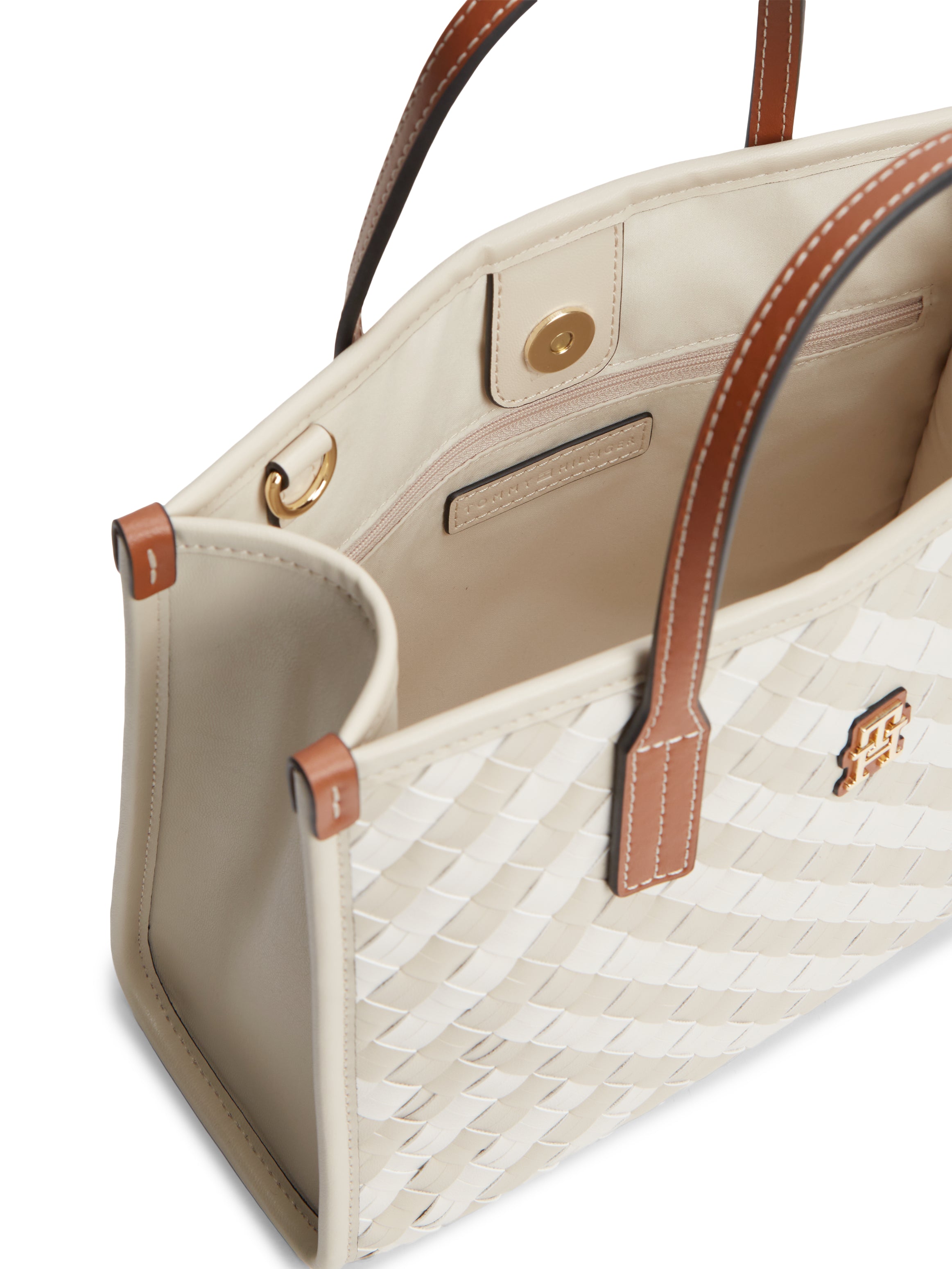 The City Woven Mini Tote Bag