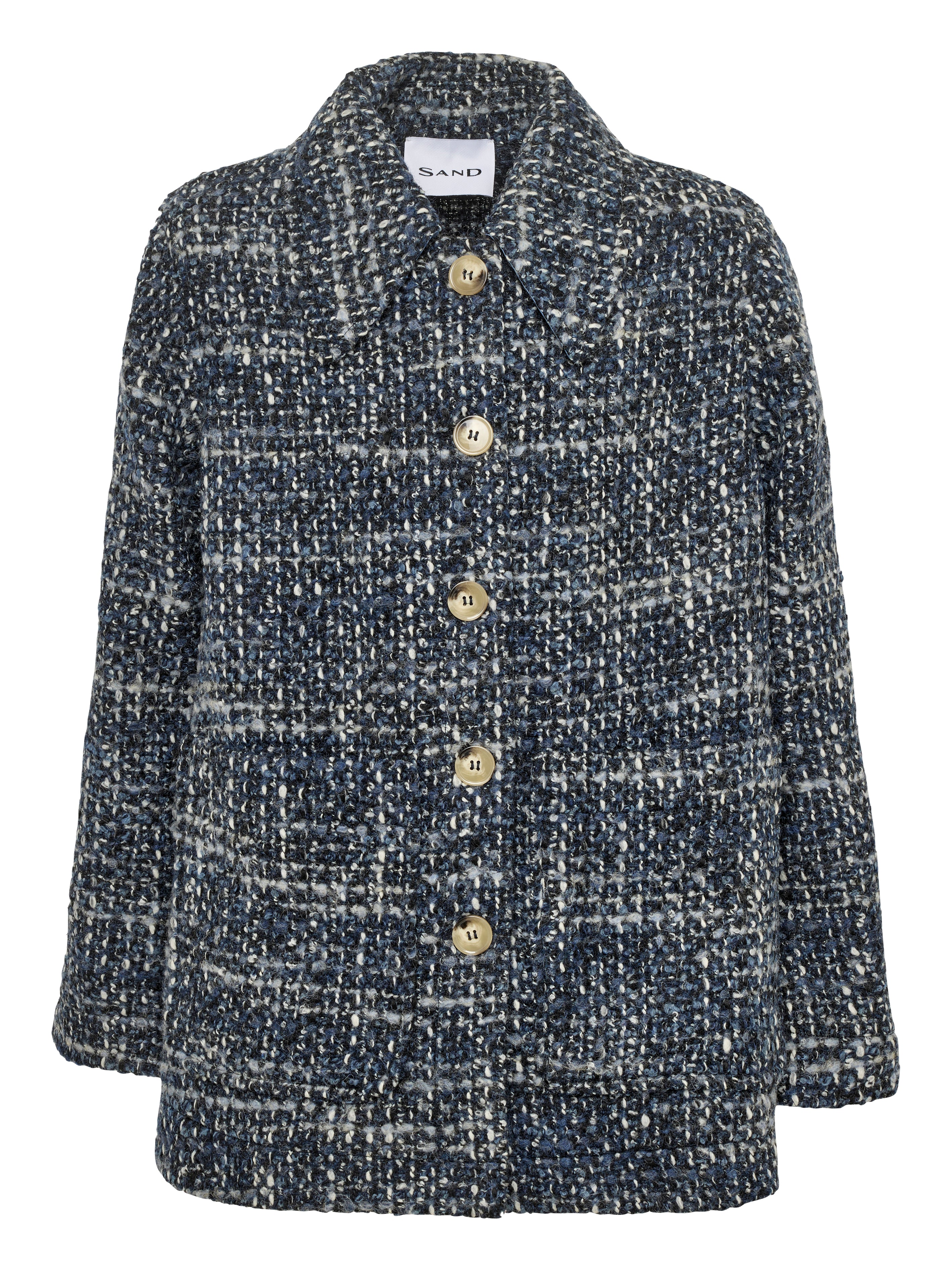 The Jandi Denim Long Shacket